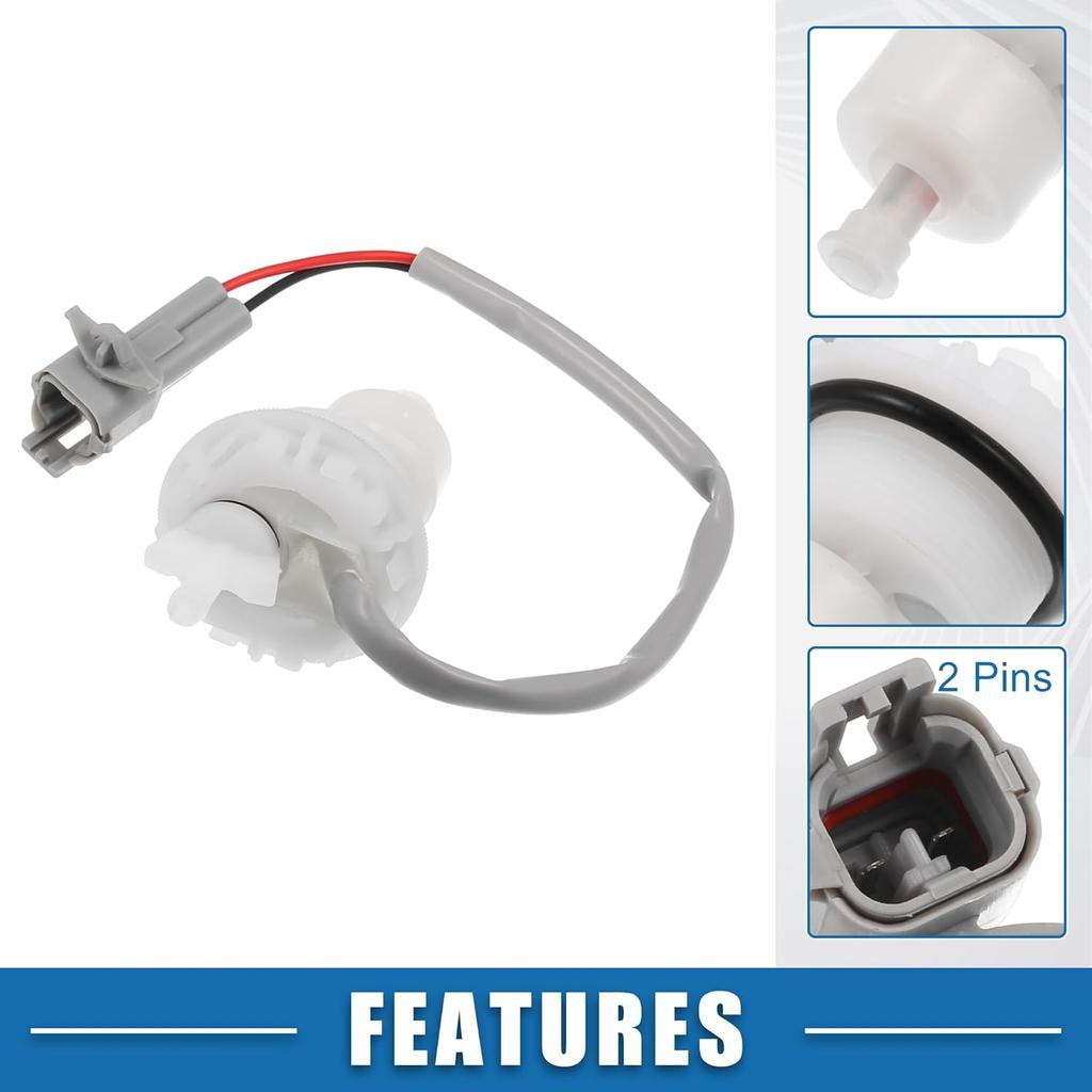 Fuel Filter Water Sensor Switch No.8446160050 Water In Fuel Sensor for Toyota Land Cruiser 80 100 Series 1990-2007 Plastic White