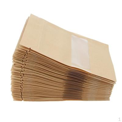 100 Stück Kraft Süßigkeiten Hochzeit Verpackungsbeutel Recycelbar 9x14cm