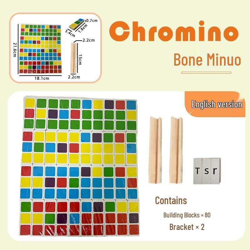 Настольная игра Числа и Буквы из бука Mino для Детей и Семьи