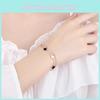 Clover Leaf Bracelet For Women Alloy Modern Jewelry Sleek Design Memorable Gift For Her