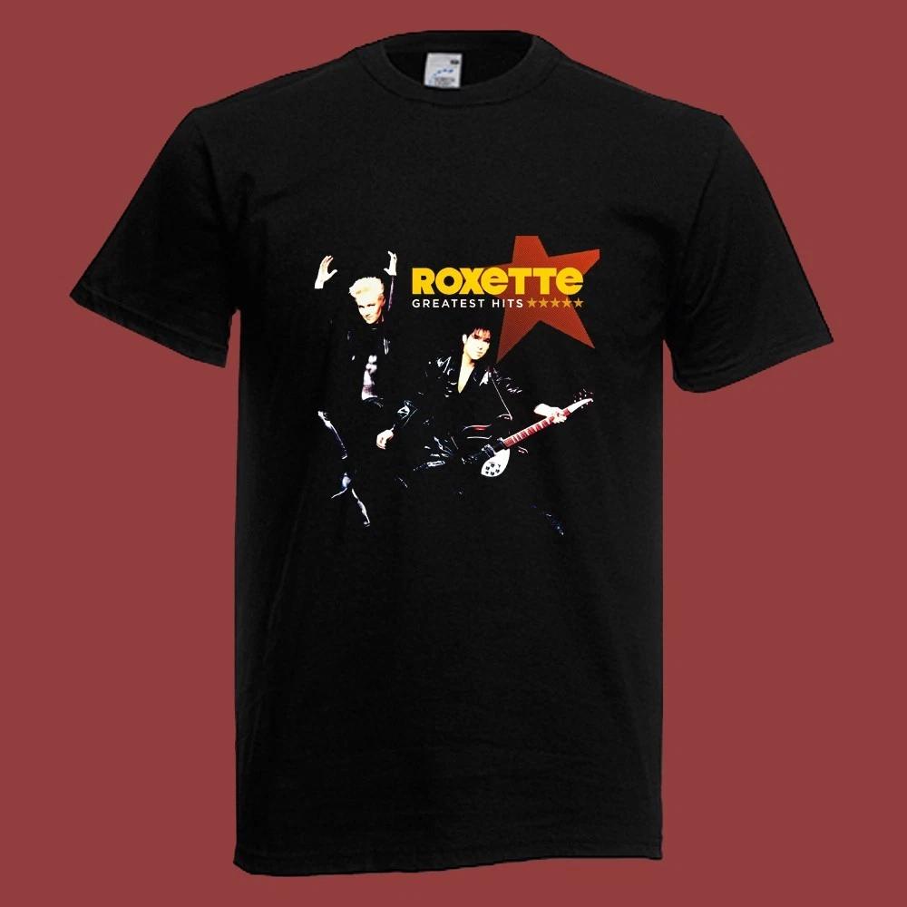 ROXETTE Greatest Hits Men s Black Size S-5XL XXXXL