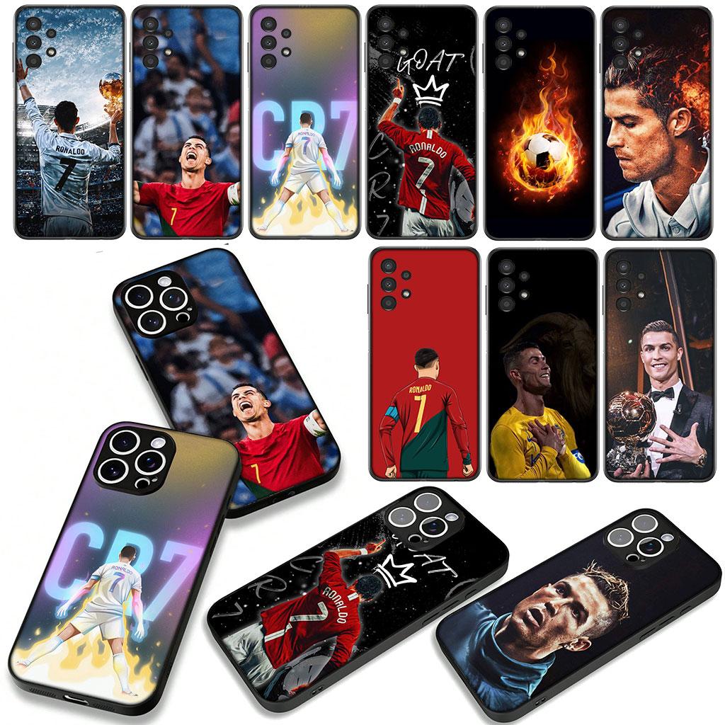 Soccer King CR7S No 7 Football No7 Phone Cover for Xiaomi Redmi Note 11 15 9 10 Pro Plus 8 A5 9A 9T 10A 10C 9C NFC 15C 8T Case
