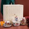 Exquisite English Rose Teapot & Coffee Cup Set for Afternoon Tea