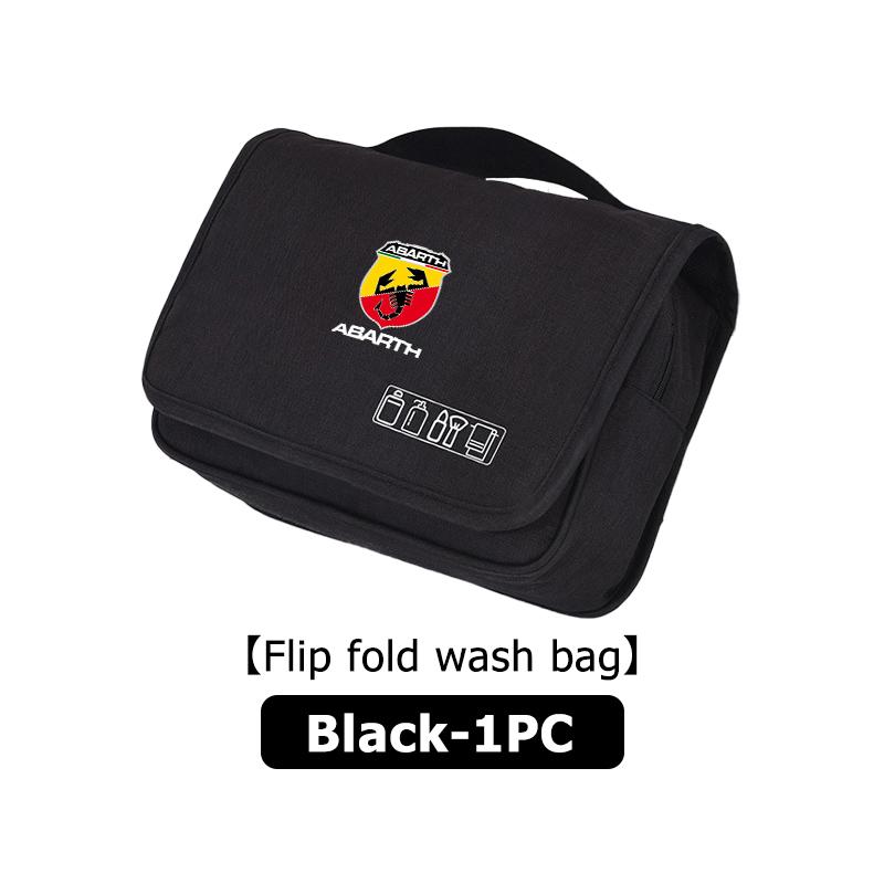 

Hanging Hook Toiletry Bag Travel Makeup Cosmetic Razor Storage For Abarth Freemont Strada 500x Grande Punto Ducato Stilo Palio