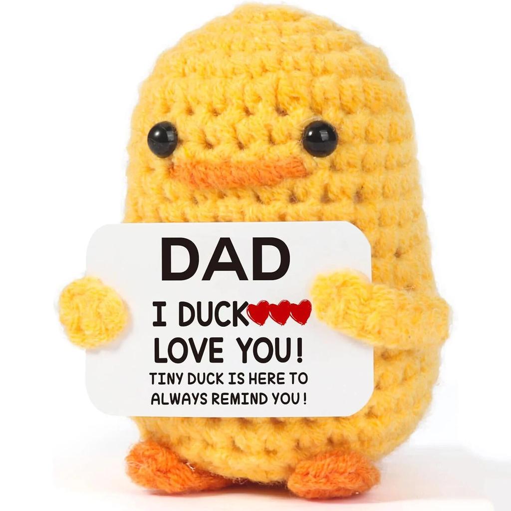 Lustige handgefertigte positive Kacke-Puppe mit Karte Heimdekoration Gestrickte Kacke Weihnachts-Puppen-Ornament Zimmerdeko Weihnachtsfeier Geschenke