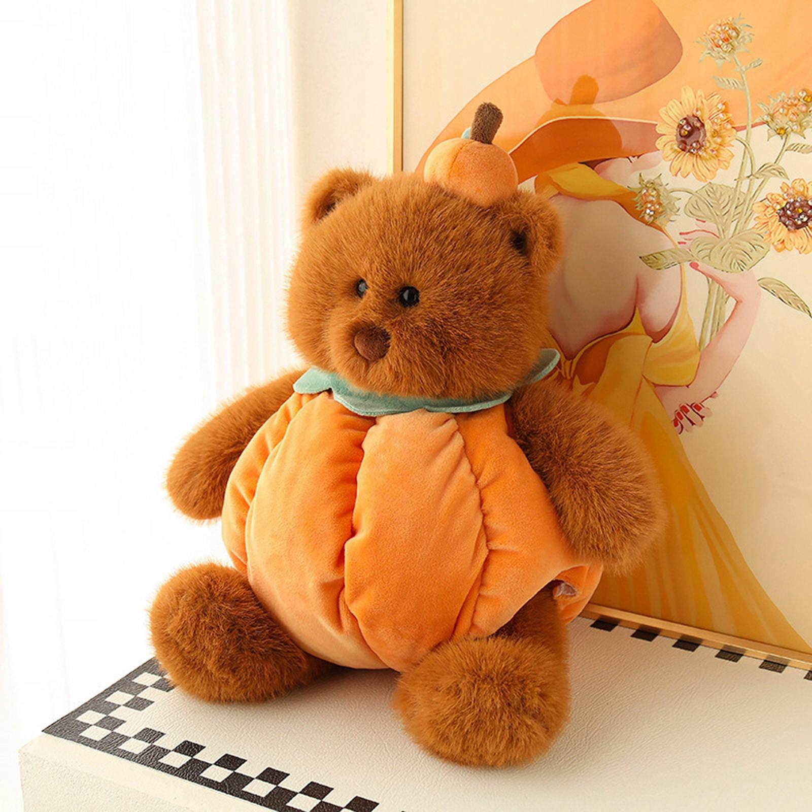 

Слон оранжевый медведь клубника плюшевый милый ребенок успокаивает плюшевую куклу сидячее положение One Size жёлтый