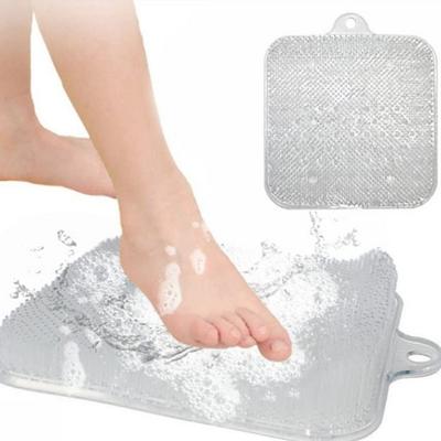 Suction-type Foot Washing Mat Foot Brush Foot Shower Exfoliation Foot Care 1 Pcs