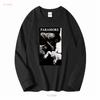 T-shirt Ritratto Band Paramore Taglia L XL Manica Lunga o Corta Lavaggio Vintage Unisex Grafica Versatile Morbida