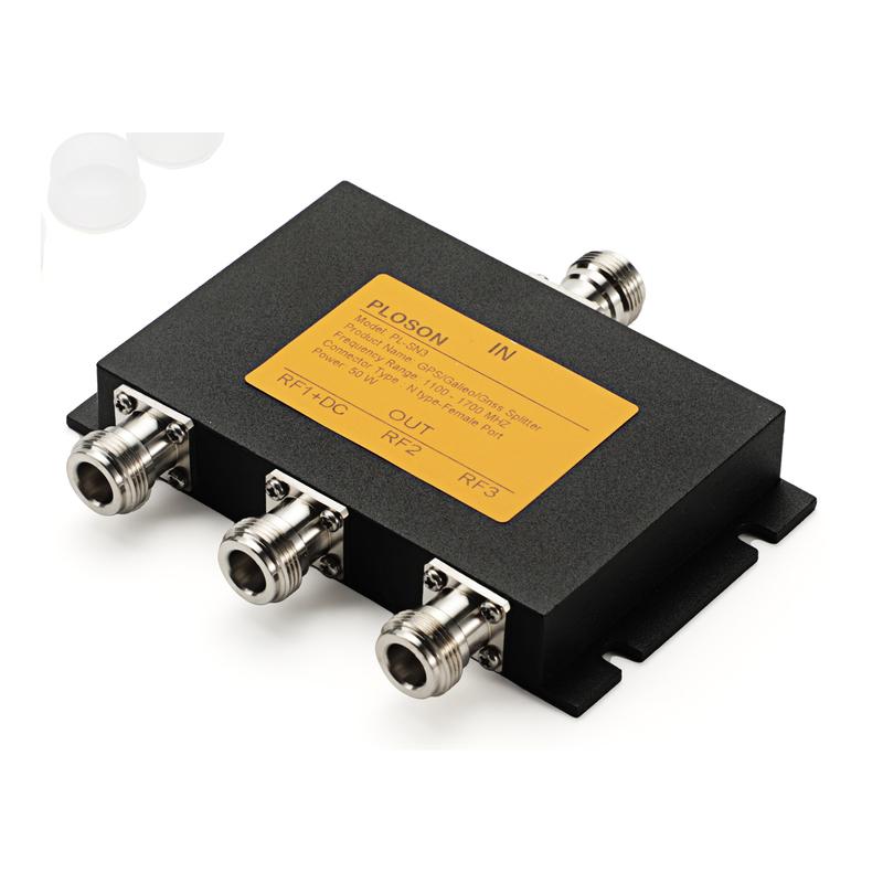 PLOSON GPS/Galieo/Gnss 2-Ways/3-Way/4-Way Antenna Power Splitter 1100-1700MHz GPS Antenna Splitter Divider for Ship Marine