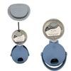 Leak Proof Mixer Lid Plugs Secures fit Durability Silicone Construction for Smoothy On The Go 3pcs Set