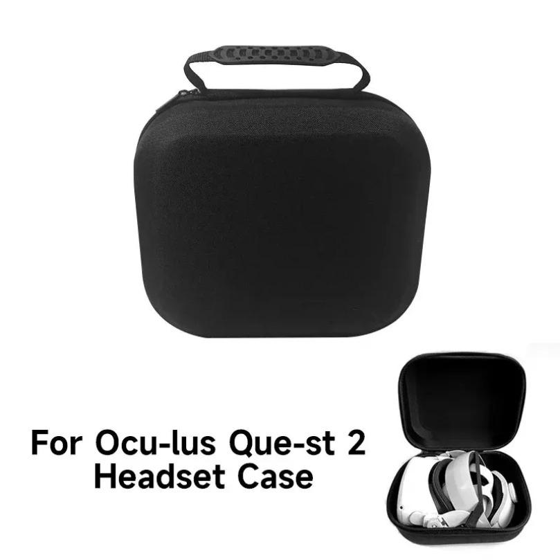 Bag For Oculus Quest 2 /Meta Quest 3/ Pico 4 Case Portable Boxes VR Headset Travel Carrying Case Hard EVA Storage Box Bag