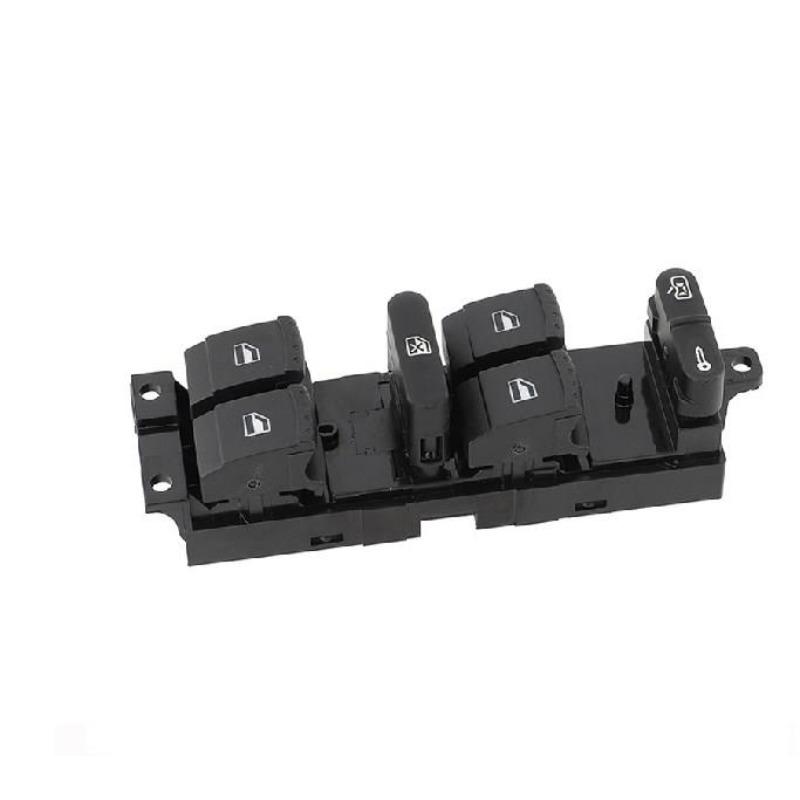 for VW Glof 2003-2008 Passat Jetta Bora 2000-2009 Seat Leon Power Window Control Lifter Main Switch 12 PINS Front Left 1JD959857
