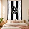 Collingwood Football Club Wandteppich hohe Qualität zur Dekoration von Wohnzimmer Schlafzimmer Studentenwohnheim Wänden ideal als Schlafzimmer Wandkunst oder Weihnachtsgeschenk