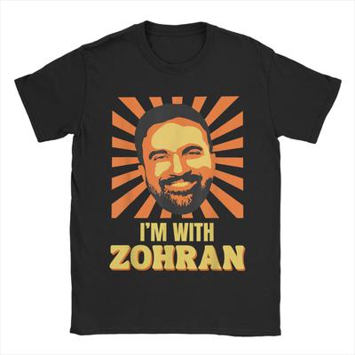 Zohran Mamdani for Mayor Funny Cool Trendy T Shirts Men Pure Cotton Funny T-Shirts Crewneck  Tees Short Sleeve Clothing
