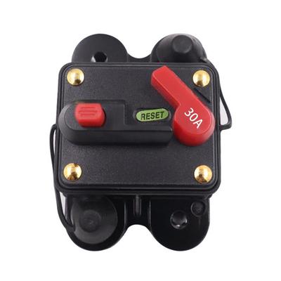 30A 40A 50A 60A 80A 100A 120A 150A 200A 250A 300A Circuit Breaker Fuse Reset 12V-24V DC Aoptional Car Boat Auto Waterproof