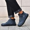 Men's Plus Size Handmade Casual Shoes Four Seasons Breathable Non-slip Outdoor Walking Shoes Fashion Youth Joker City Flat Boots