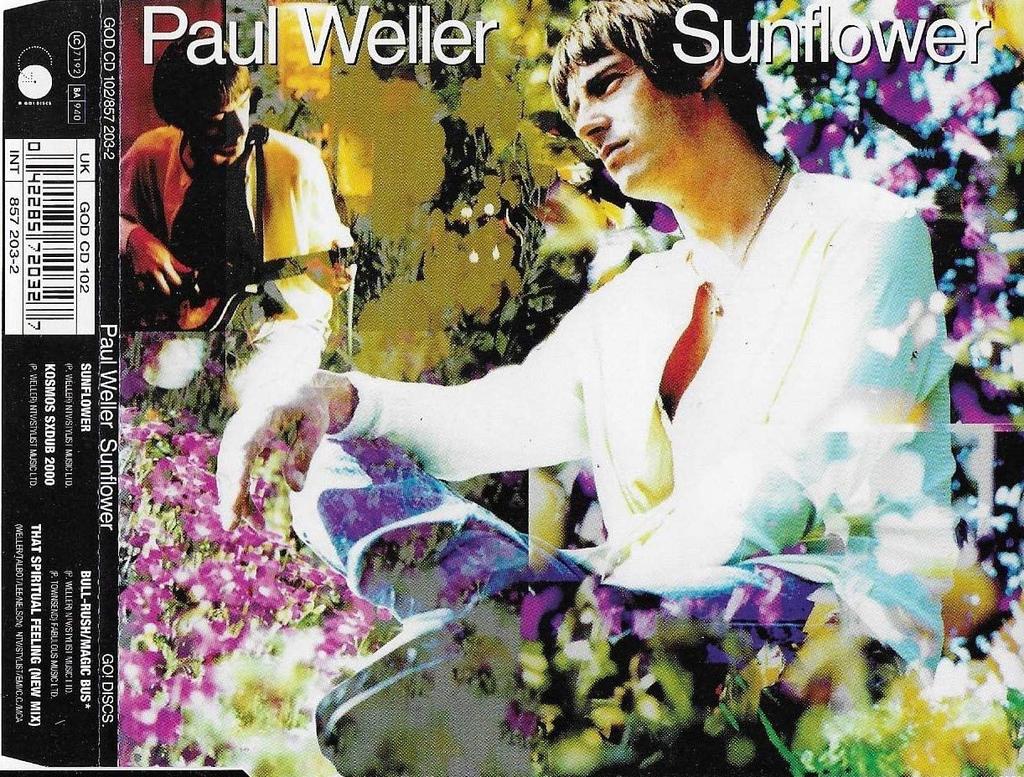 CD WELLER PAUL - Sunflower GODCD102,857203 Go! Discs 1993 UK Dance & Electronica Used