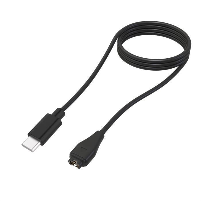 Set aus 2 USB-C-Kabeln für Garmin Fenix 8 E 7 7S 7X 6 6S 6X 5 Smartwatches Forerunner 965 45 265 Vivoactive 5 Phonillico®