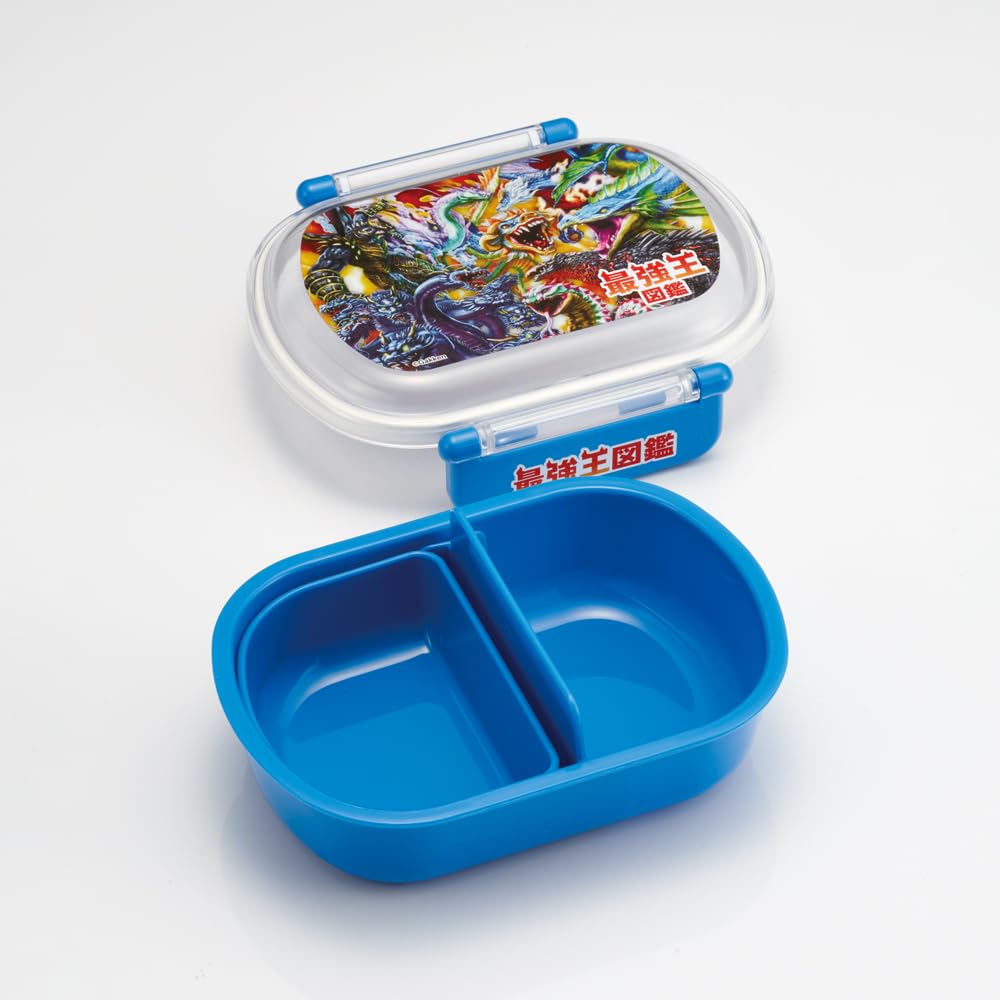 Skater Lunch 1 with Perfect for Filling Side Made in Kids' Box, Tier, 360ml, Inner, Dome-Shaped, Dishes, Antibacterial, Japan, QAF2BAAG-A