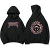 Pinke Beartooth Rockband Hoodies 2024 Das The Surface Album Neues Sweatshirt für Männer Unisex Heavy Metal Mode Sudaderas mit Kapuze Männlich