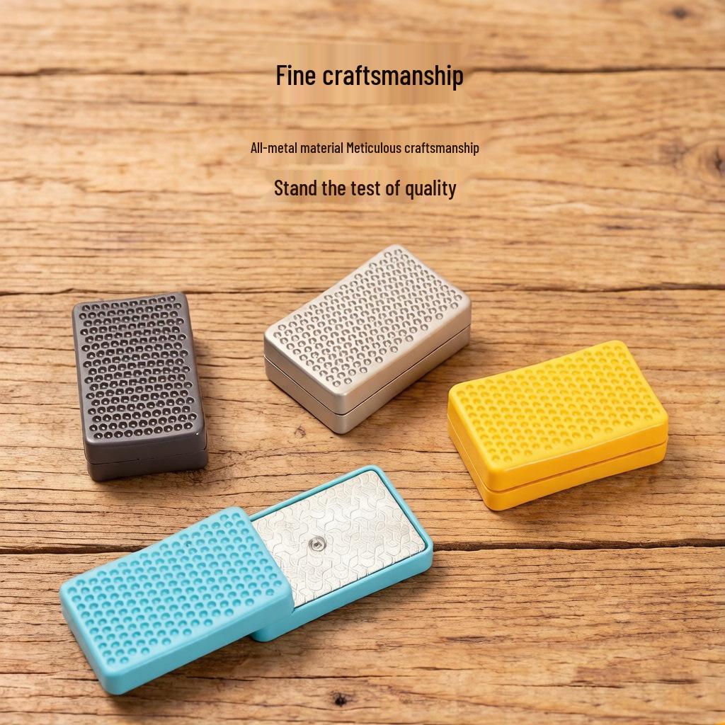 Infinite Tuning Fork Magnetic Card Flip EDC Stress Relief Toy