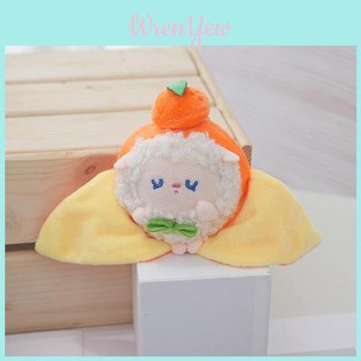Soft And Cuddly Magnetic Plush Fruit Keychain Adorable Doll For Women Gift