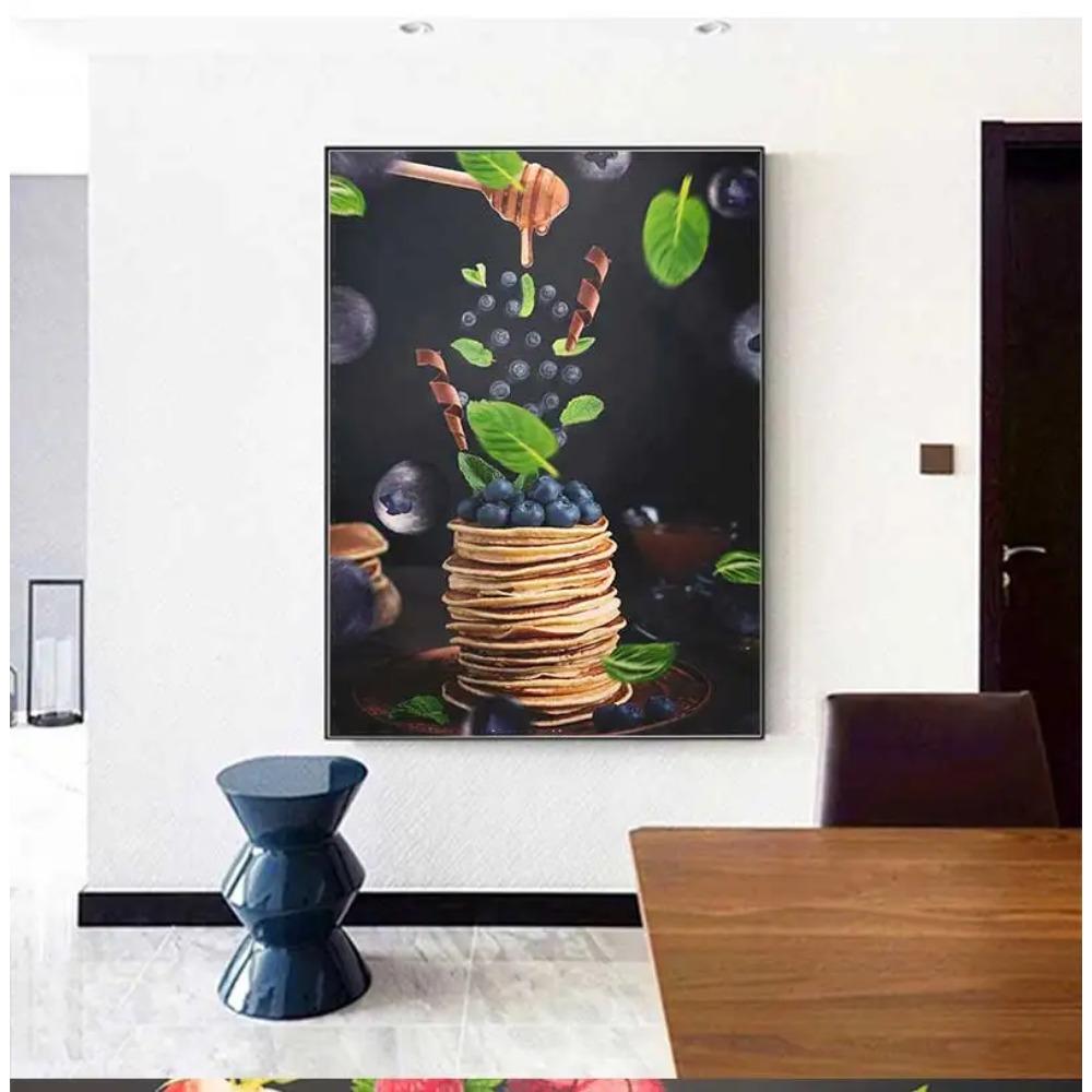 Gastronomy And Kitchen Poster Food Pictures Restaurant Decoration Canvas Printing Wall Picture Home Room
