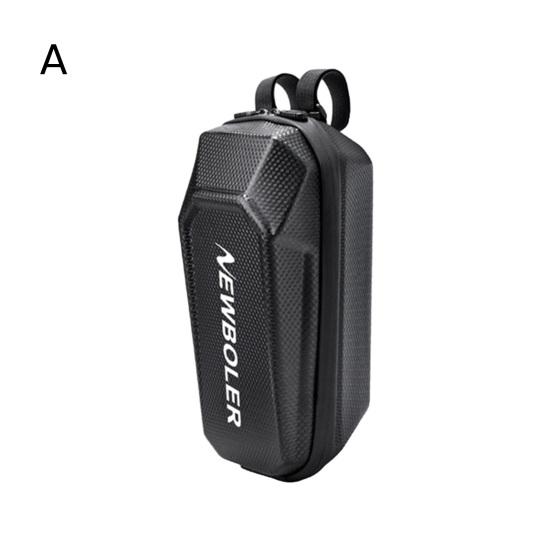 Electric Scooter Waterproof Handlebar Bag Bike Large Capacity Stable Mount Storage Pouch Bicycle Parts Tool Hard Shell Bag