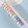 12Pcs/Set Bohemian Shell Flower Bracelet Set Adjustable Stackable Hand Chain  Gifts