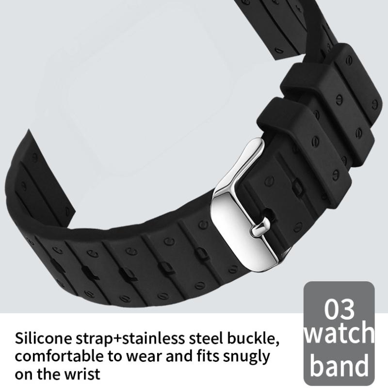 SANDA Electronic Watch Multifunctional Waterproof Sports Electronic Watch Fashion Trend Silicone Band Electronic Watch