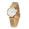 BUREI Wristwatch Women Made Japan Quartz Stainless Steel Band Slim Stylish Waterproof Simple Lightweight