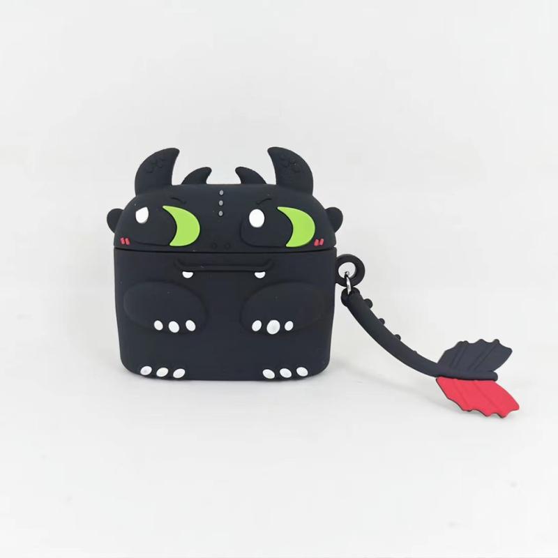 Cartoon Mickey Minnie Stitch Bluetooth-compatible Earphone Case Cartoon Silicone Protective Cover