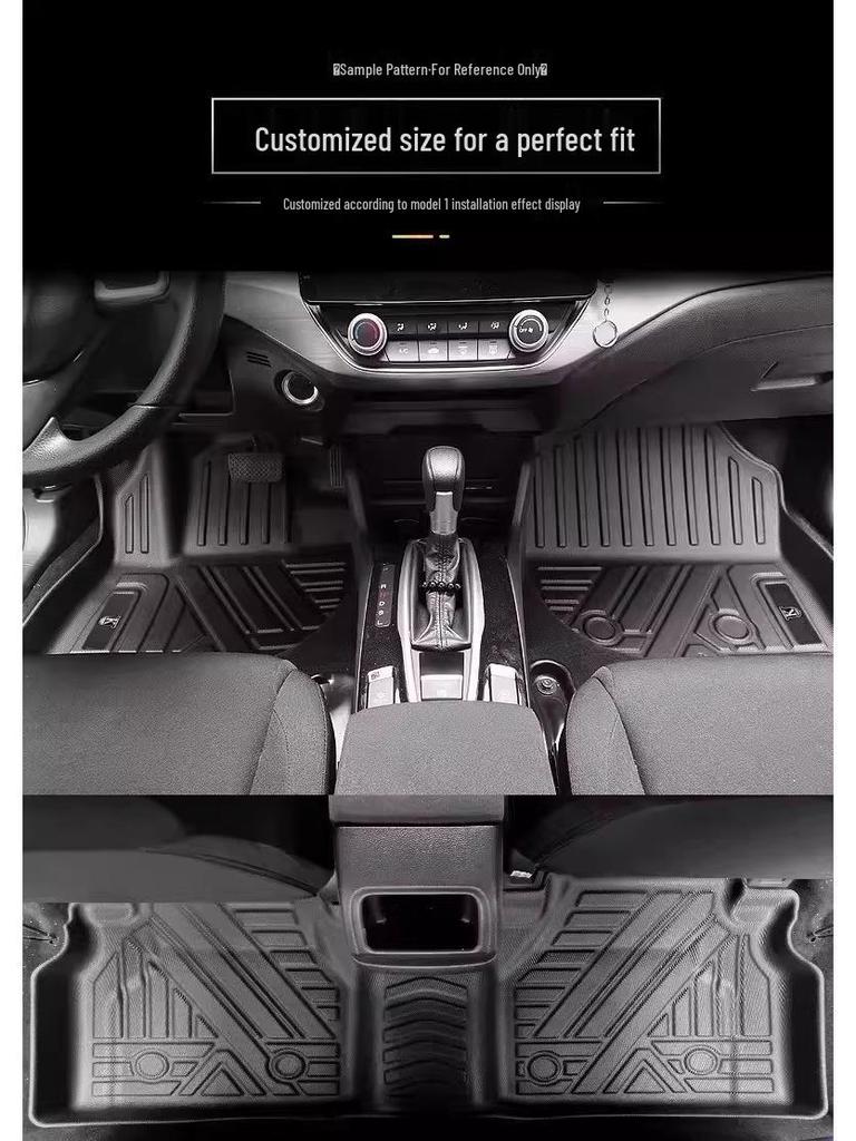 Xiaomi Yu7 TPE Waterproof Car Mats: Foot, Trunk, Backrest, and Side Bag Mats