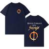 Unisex Women Cotton Cozy Casual Oversized T Shirt Hip Hop Tshrits Rapper Unisexuel Carrasco Salvaje Tour Hot Sale High Quality Tshirt