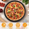 3/4 Pack Round Pizza Baking Pans Set Perforated Carbon Steel Nonstick Pizza Trays Kitchen Pizza Crisper Pan Oven Baking Supplies