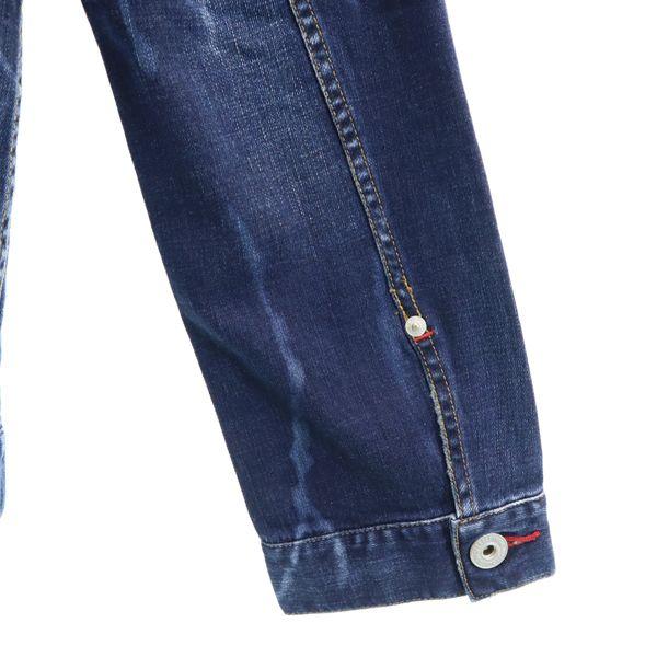 Brand new BLUE MONSTER CLOTHING Denim Jacket L stretch G jacket Men's Used