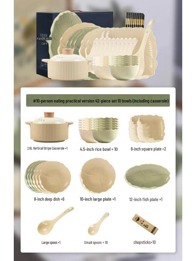 Maud Lanca Ruffle Ceramic Dinnerware Set