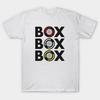 Asian Size Cotton Unisex Tshirt Print T-shirt "Box Box Box" F1 Tyre Compound Design T-shirt No-Cut Print Regular Fit