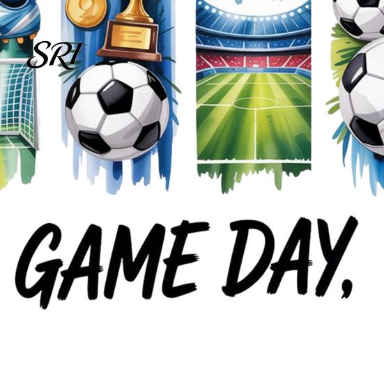 Reusable Soccer Decal Window Cling Game Day Theme Removable Transparent Sticker Ball Static Glass for Football Event Party Supplies Adhesive-free