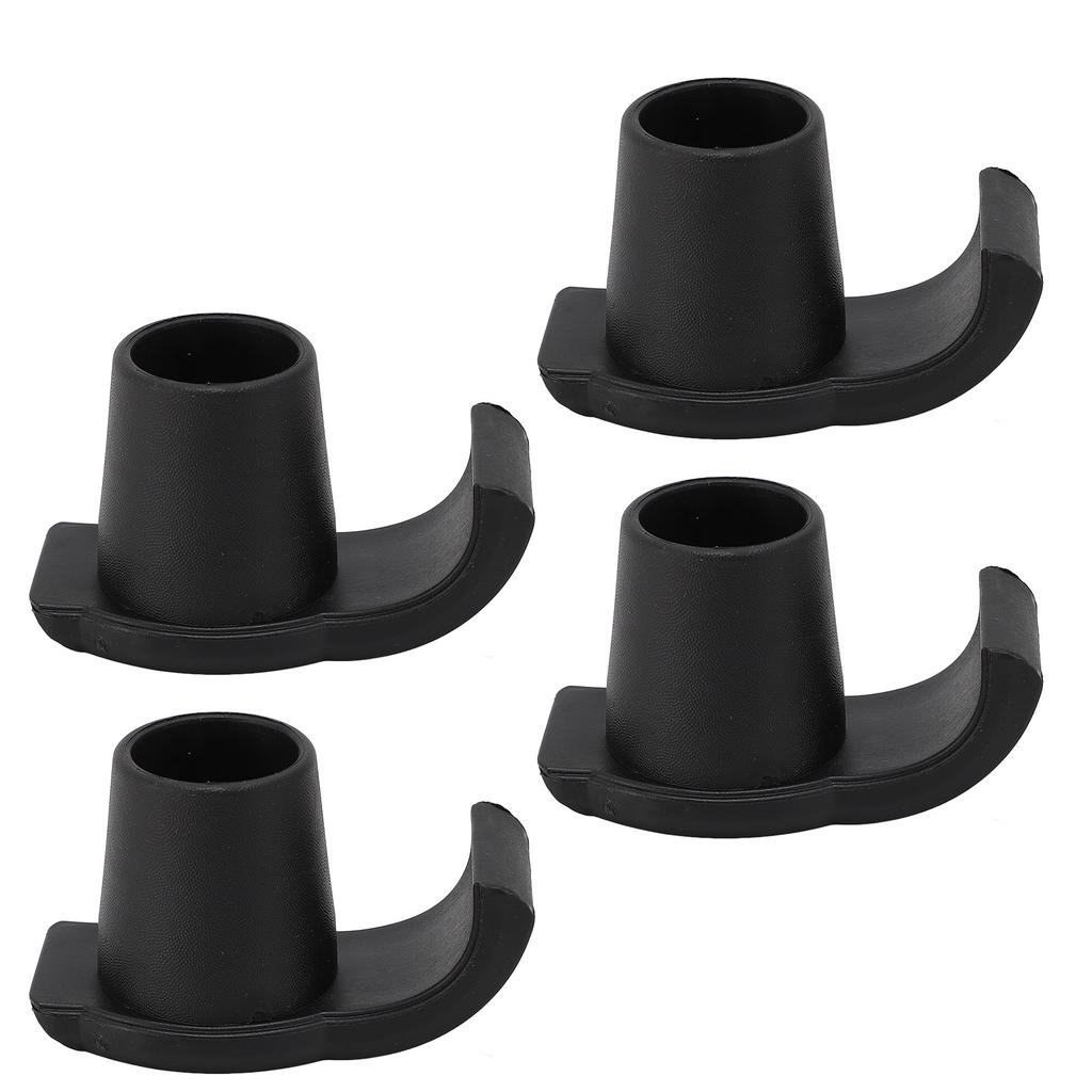 4pcs Walker Ski Glides Anti Slip Walker Glides for Seniors Mobility Aid Accessory Replacement