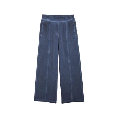Puma Logo Weiche Einfarbige Mittelhohe Gestrickte Sporthose Unisex Hose 635304-80
