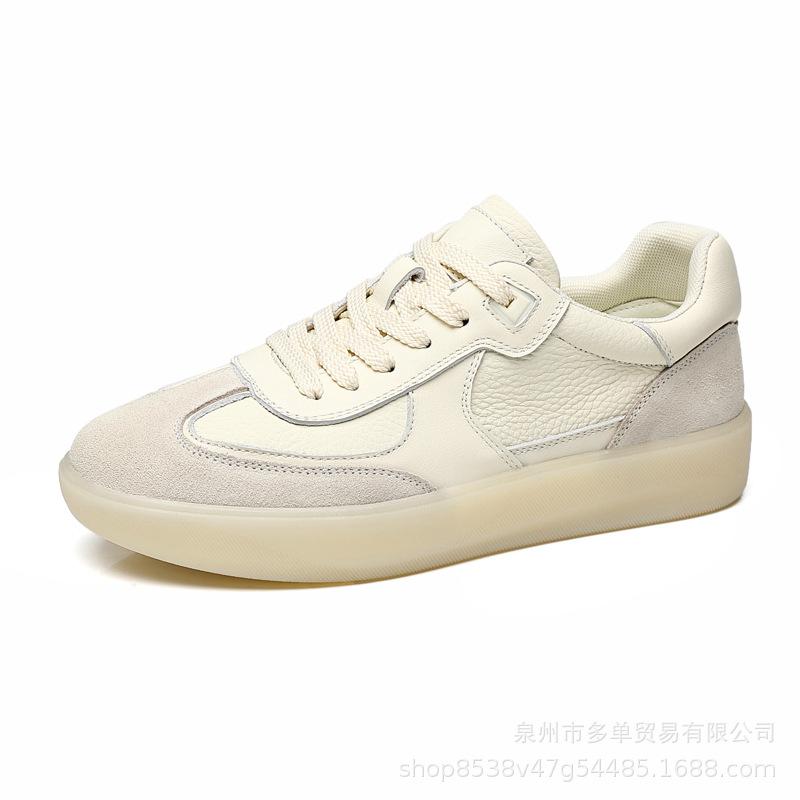 New comfortable and breathable retro sports Forrest Gump trendy shoes business casual classic board shoes 38 грязно-белый