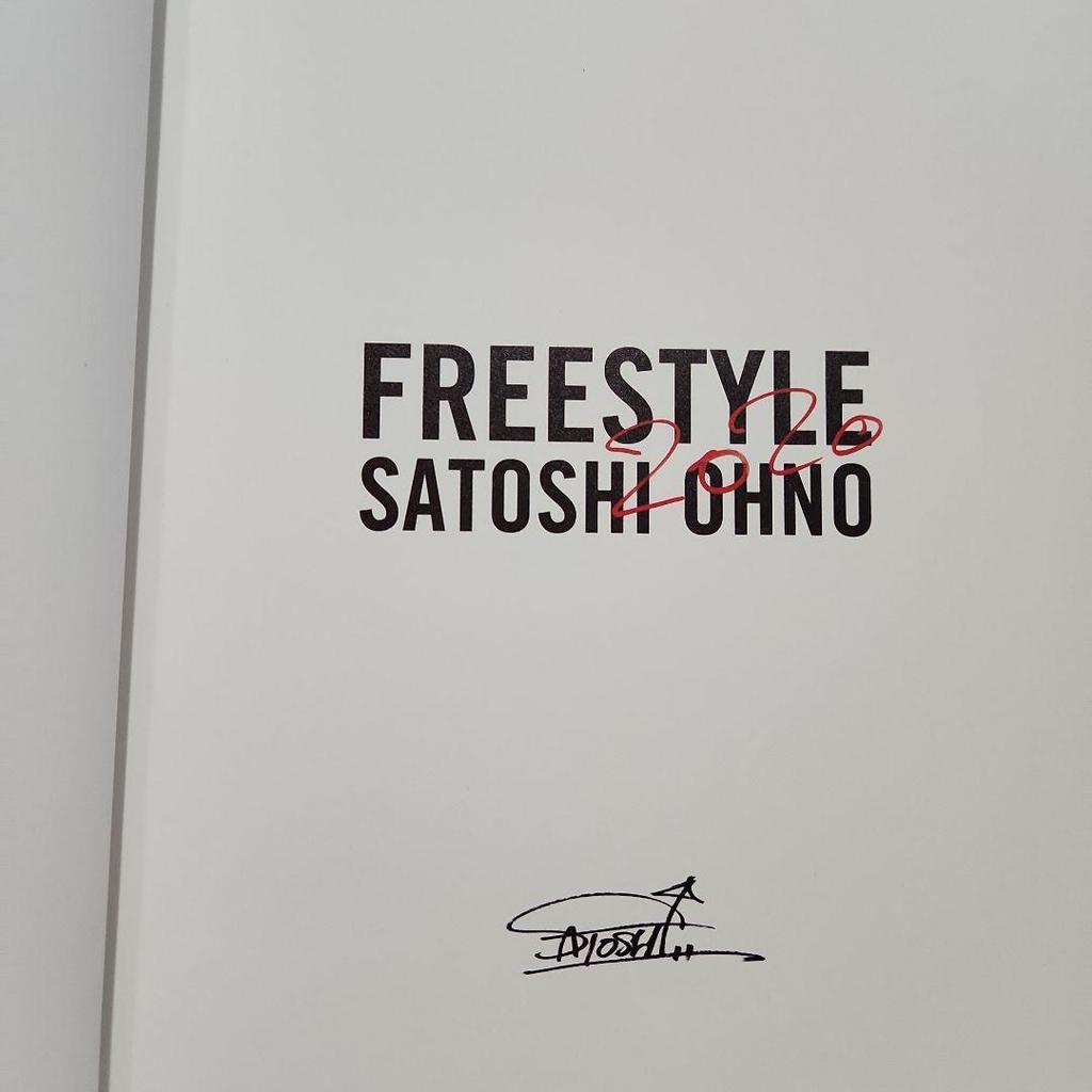 [USED] Satoshi Ohno "FREESTYLE 2020