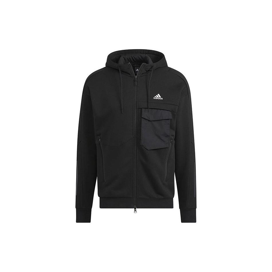 Куртки Adidas Мужские Черные С Капюшоном Умеренные Другие HN9031 S
