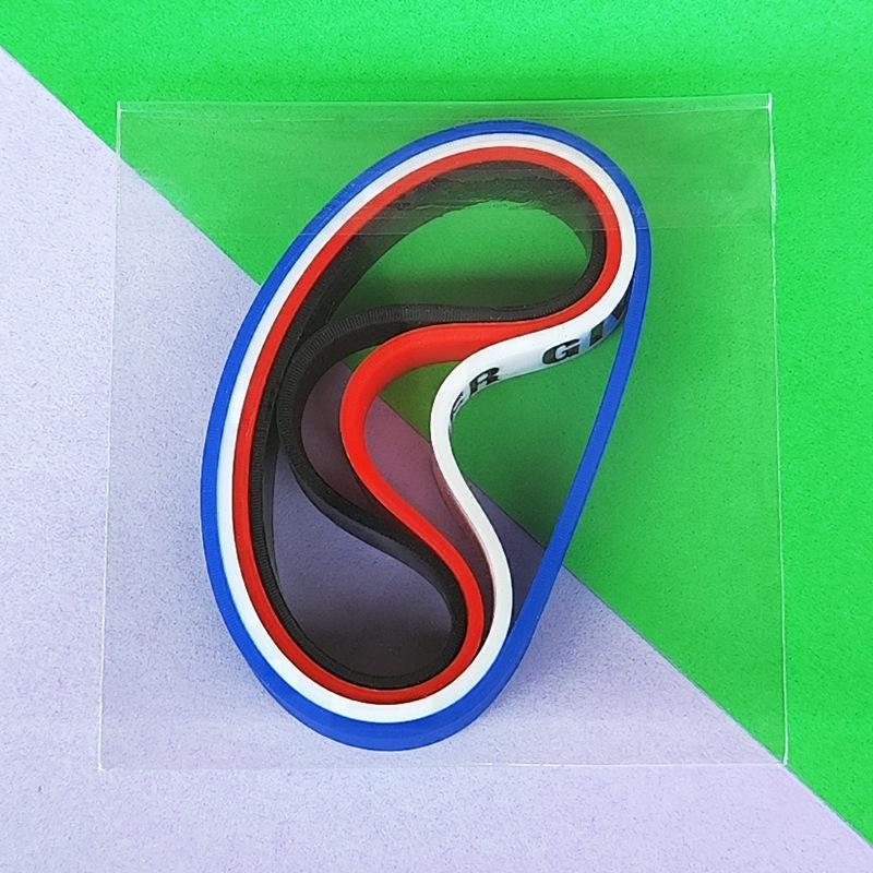 Европейский и американский силиконовый вдохновляющий браслет  Никогда не сдавайся  – Черный браслет