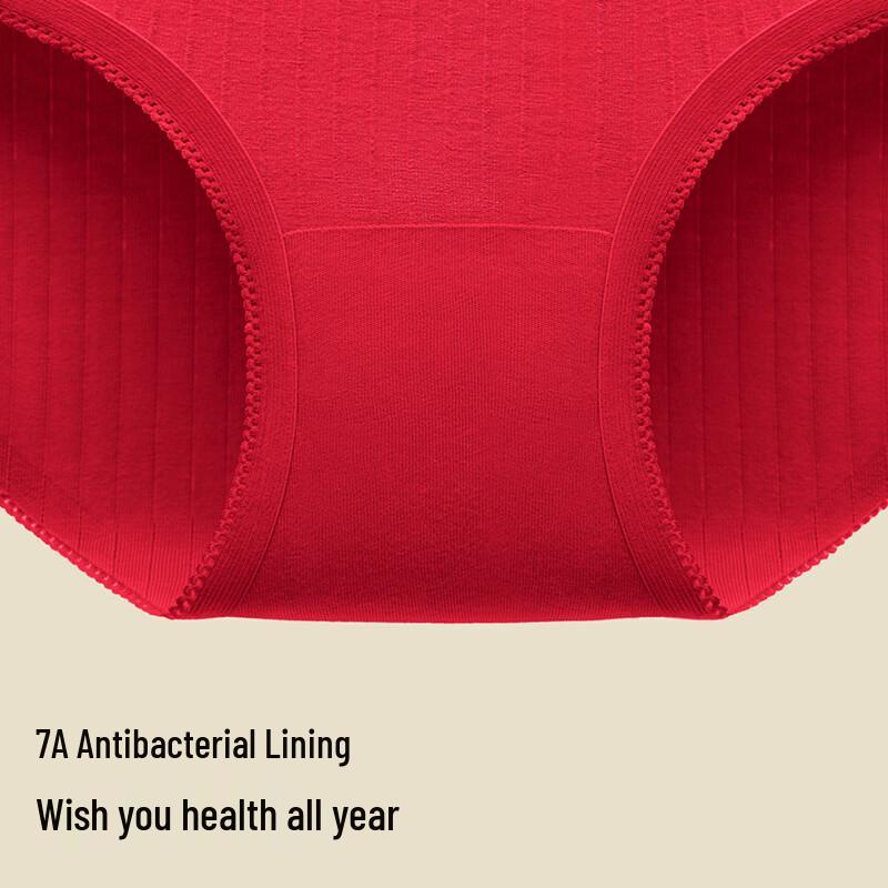 Bananain Red Plan Women's 7A Anti-bacterial Briefs (3-Pack)