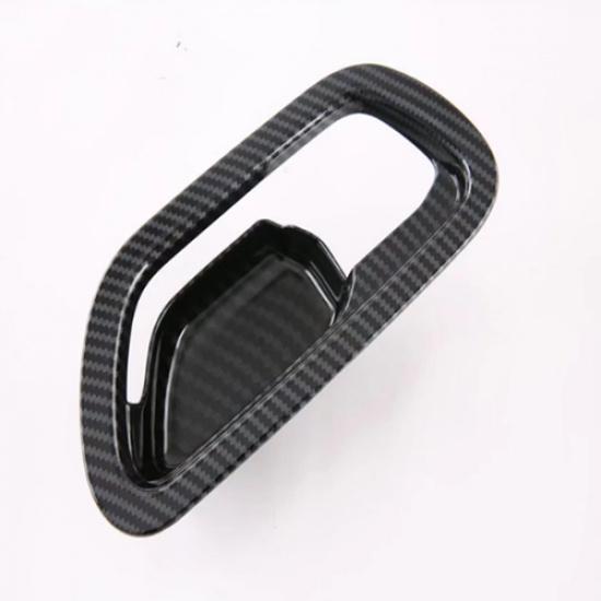 For Honda HR-V HRV  Carbon Fiber Inner Door Handle Bowl Cover Trim 4pcs