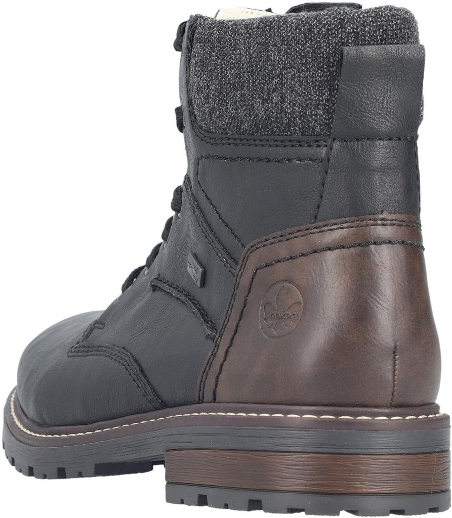 Ботинки Rieker на шнуровке (32031) pueblo black 6787342