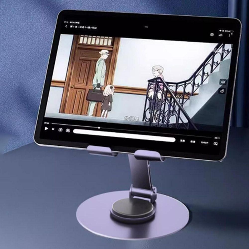 Folding Mobile Phone Holder Non-Slip Lazy Desktop Stand Portable Desktop Phone Bracket  Universal