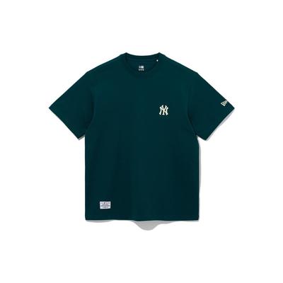 New Era × MLB Kollaboration New York Yankees Buchstabendruck Rundhalsausschnitt Pullover Sommer Amerikanisches Kurzarm-T-Shirt Unisex T-Shirts 13781150